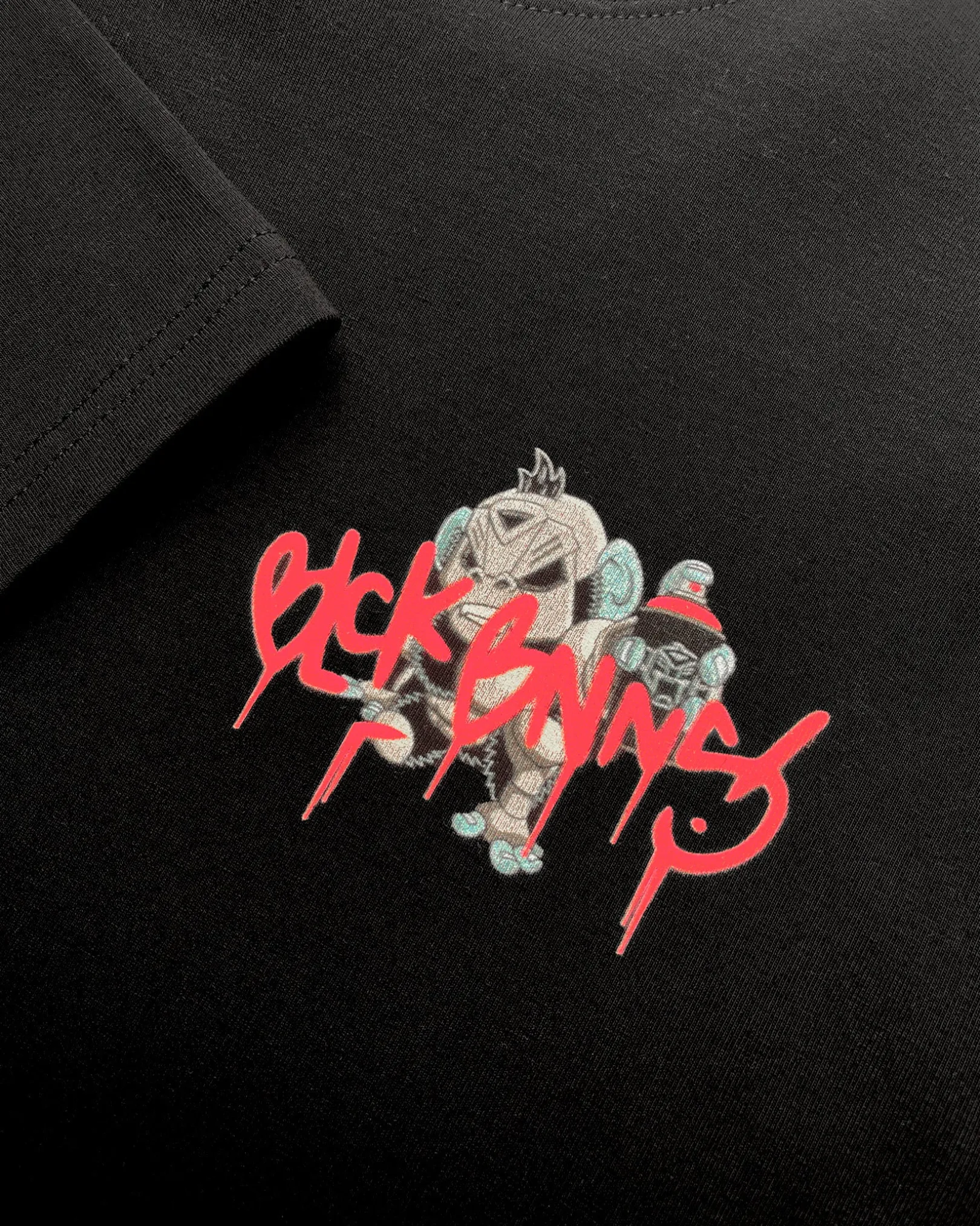 KIDS SPRAYED T-SHIRT | Zwart