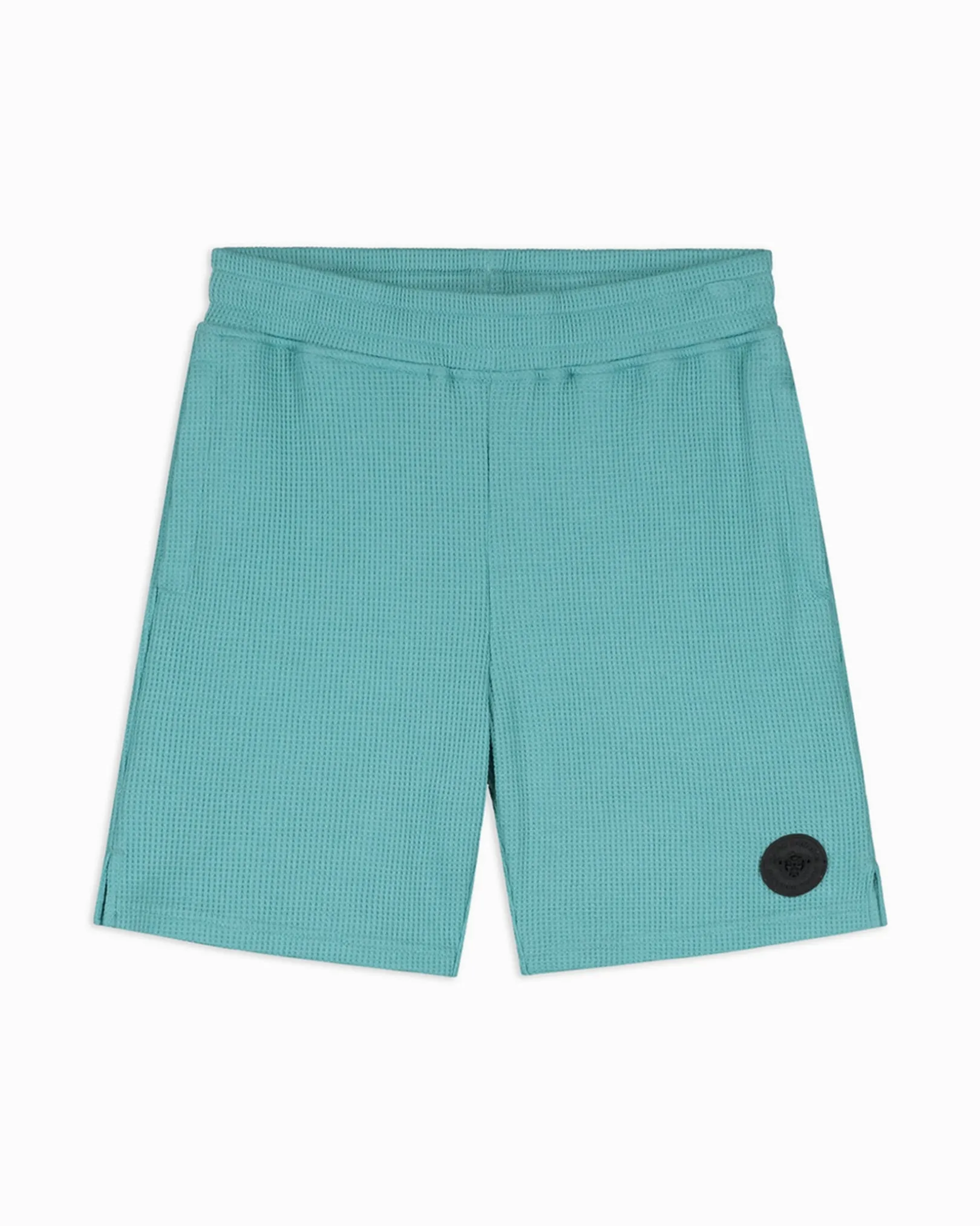 KIDS WAFFLE SHORTS | Groen