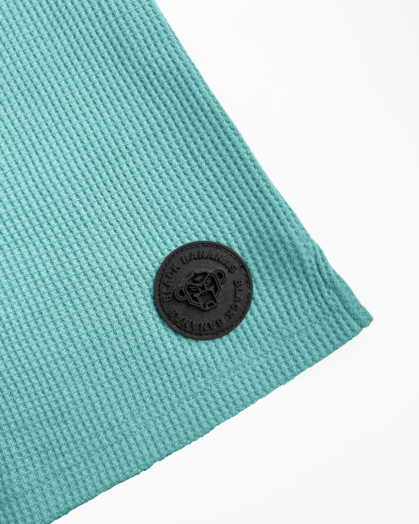 KIDS WAFFLE SHORTS | Groen