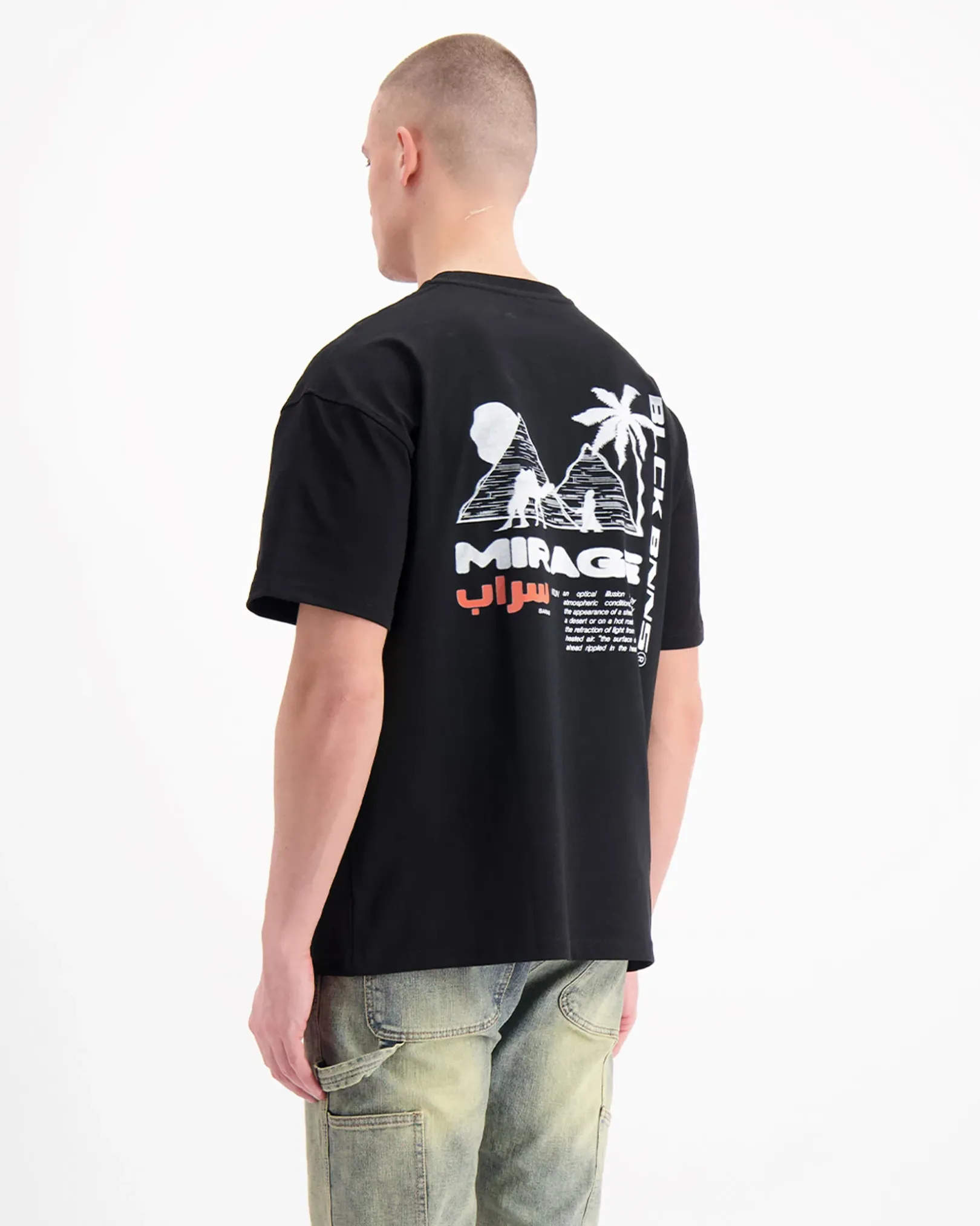 MIRAGE T-SHIRT | Zwart