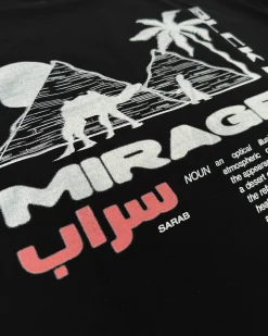 MIRAGE T-SHIRT | Zwart