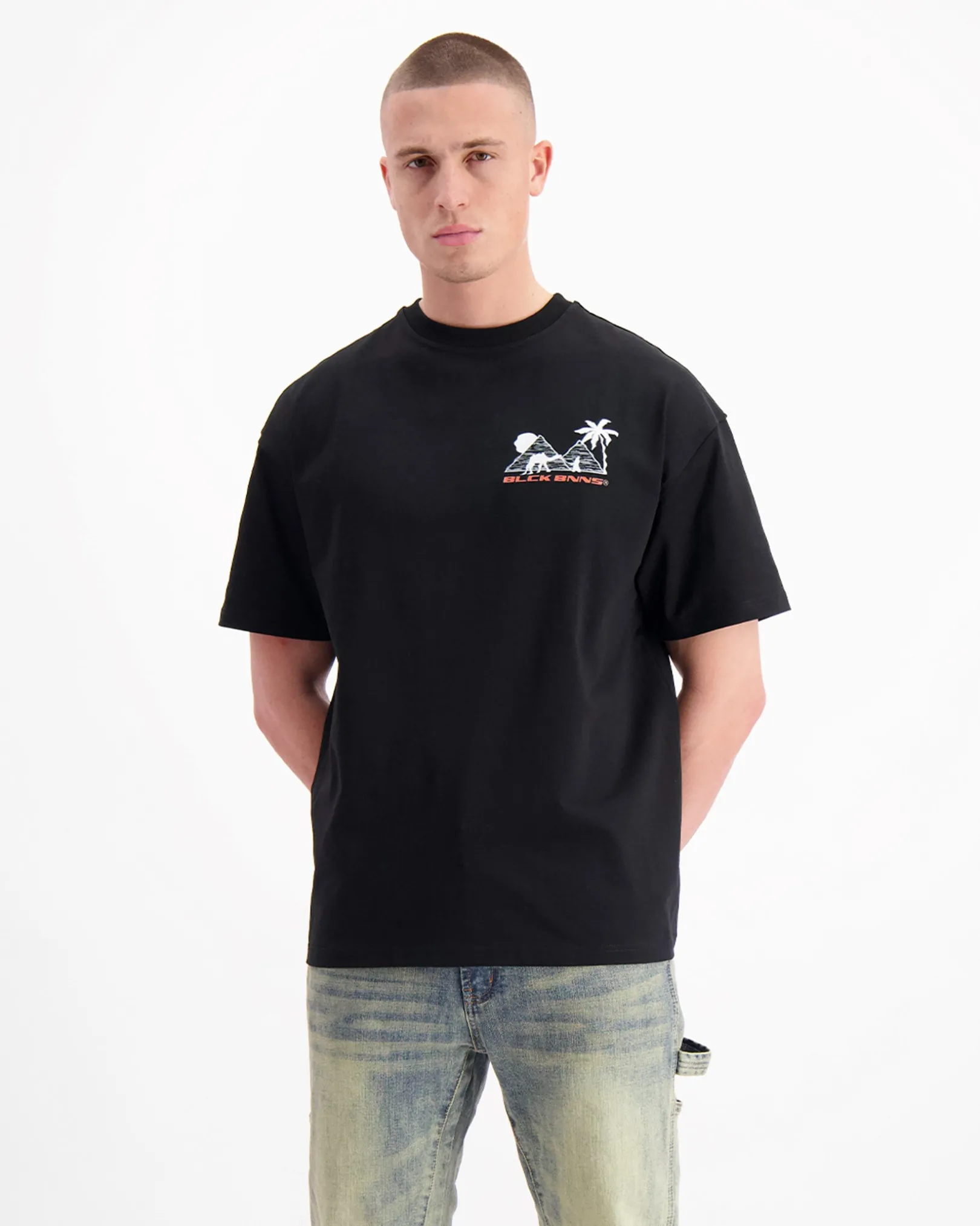MIRAGE T-SHIRT | Zwart