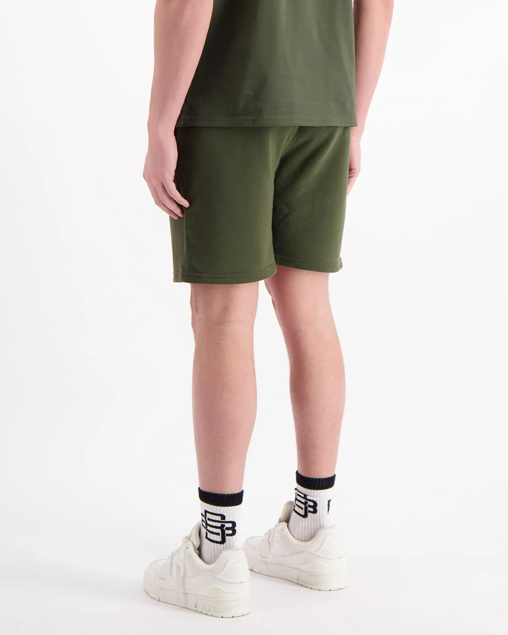 MONO RELAX SWEATSHORTS | Groen