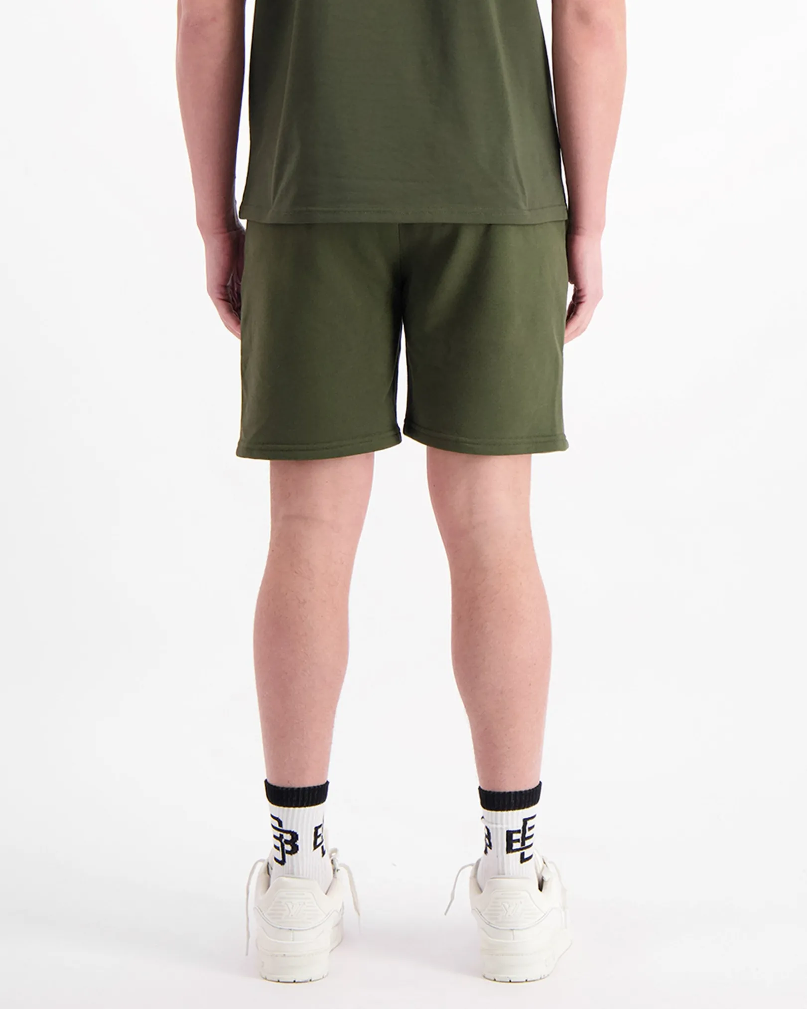 MONO RELAX SWEATSHORTS | Groen