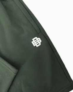 MONO RELAX SWEATSHORTS | Groen