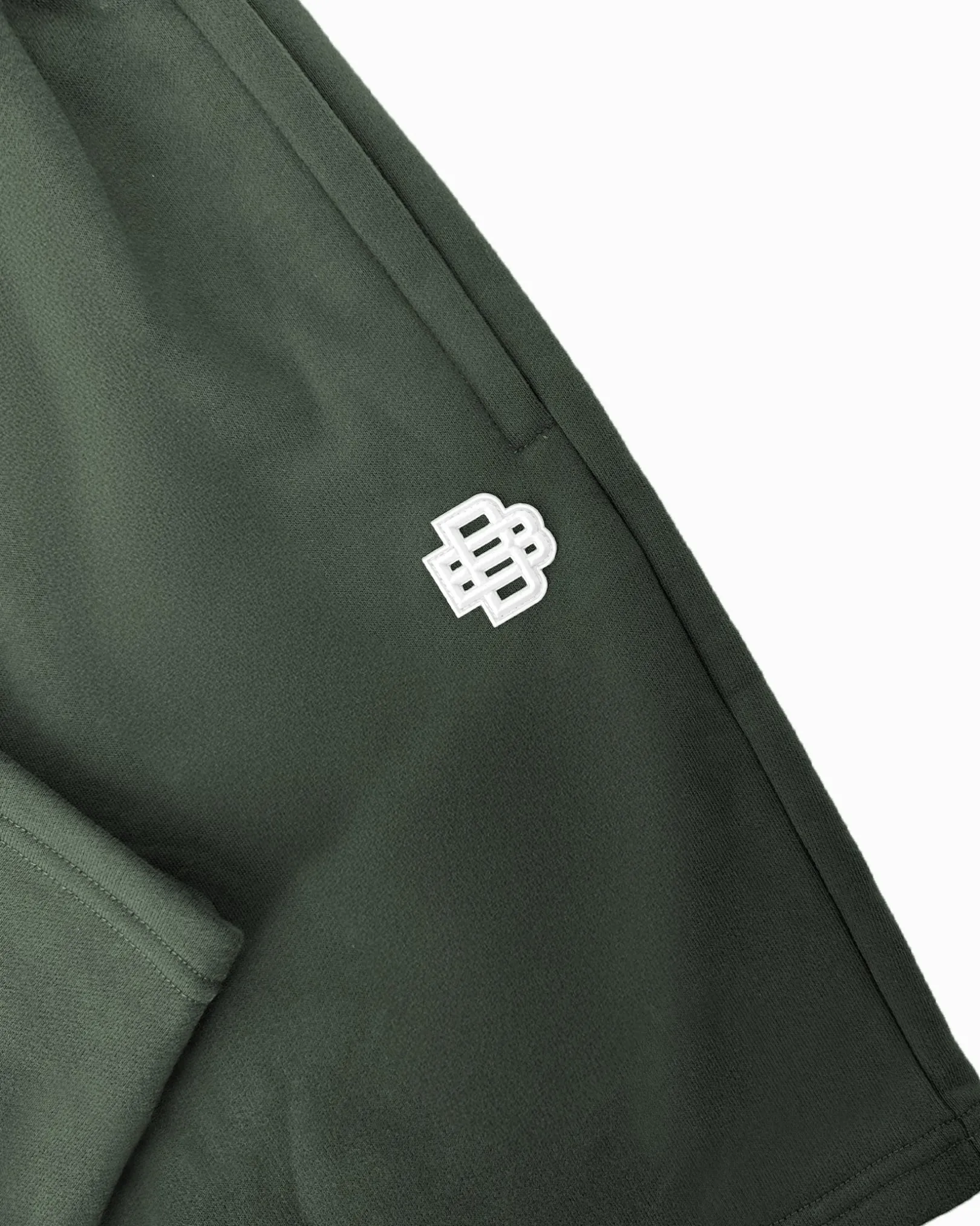 MONO RELAX SWEATSHORTS | Groen