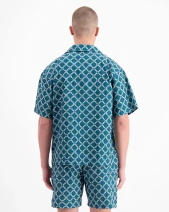 MONOGRAM SHIRT | Groen