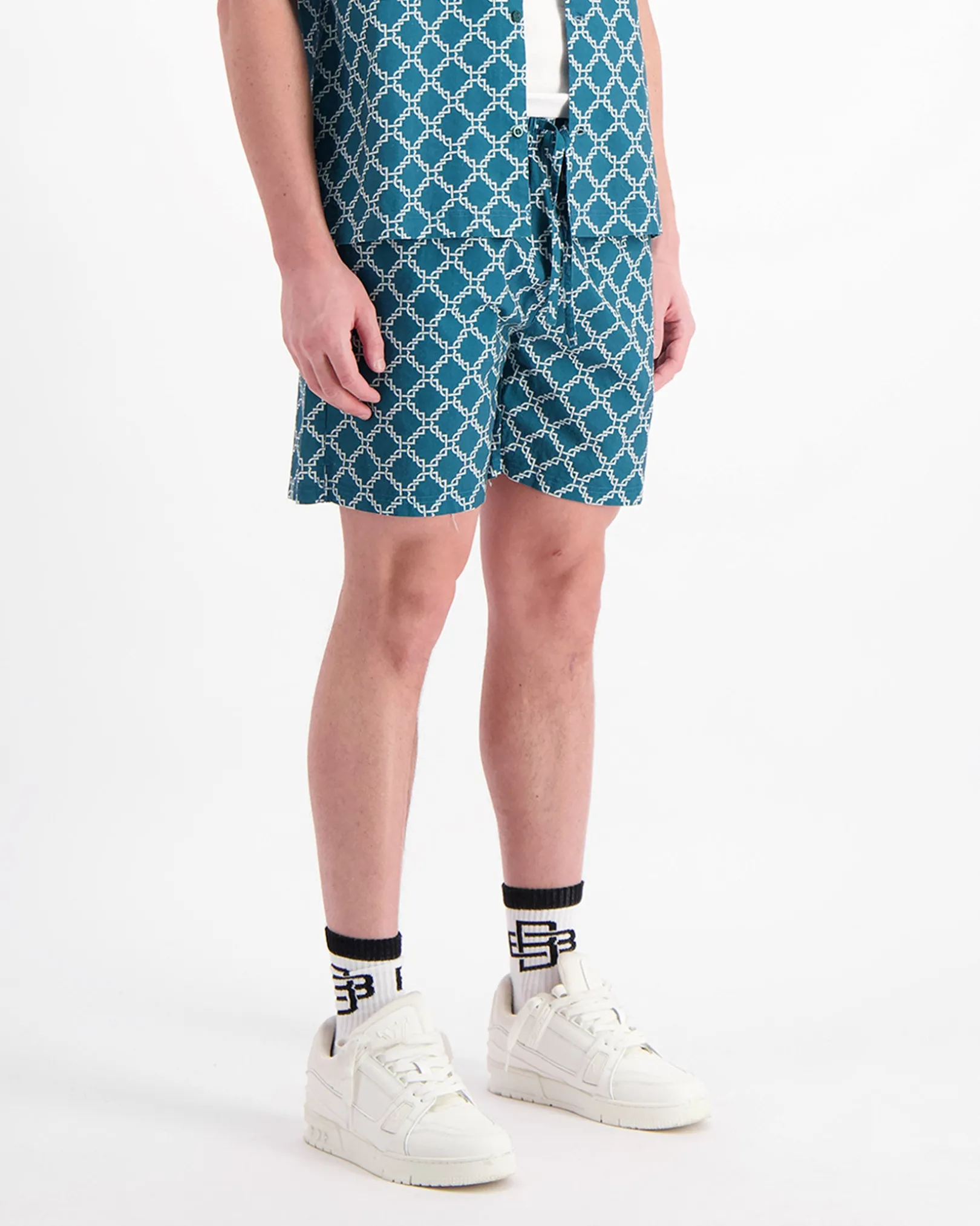MONOGRAM SHORTS | Groen