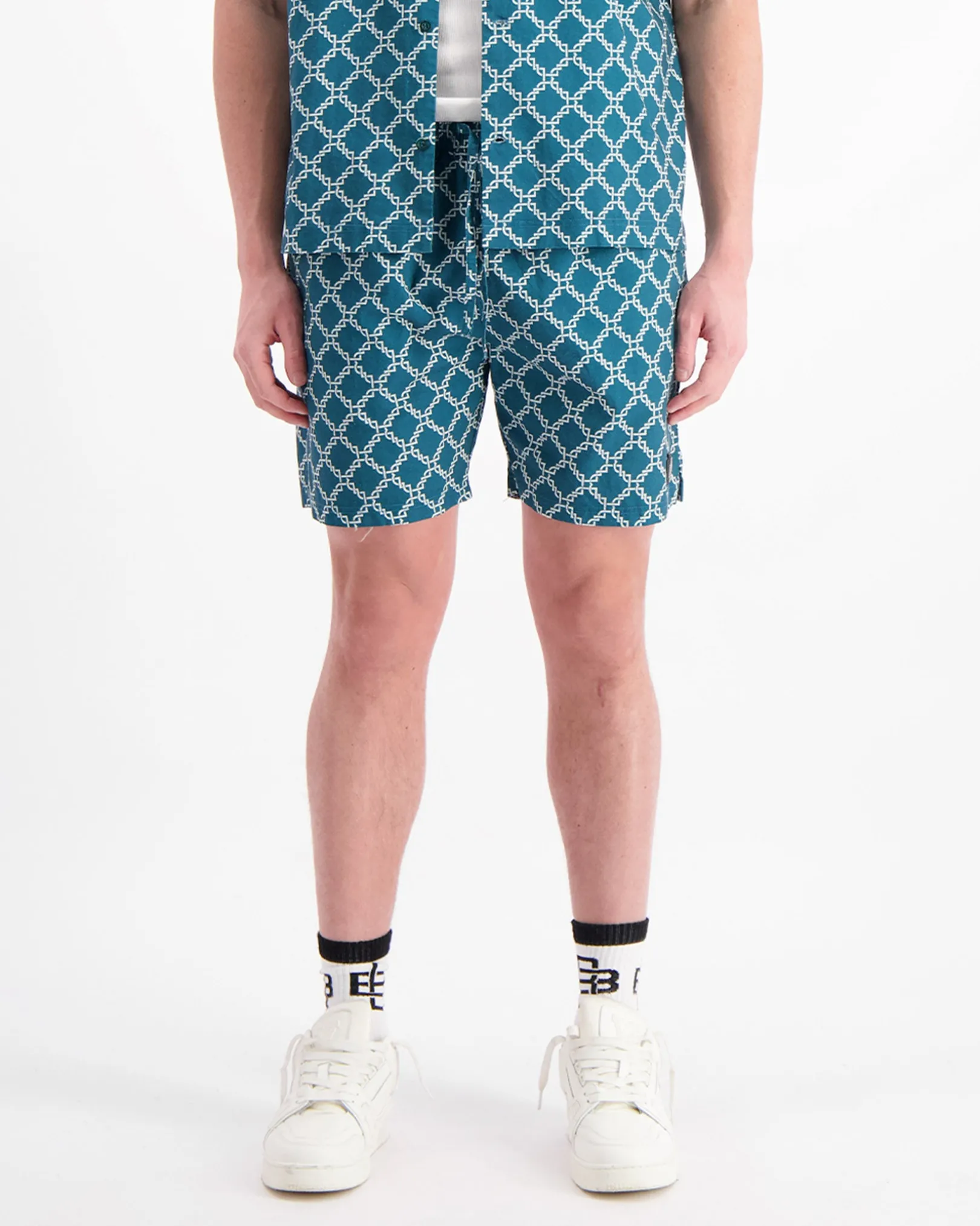 MONOGRAM SHORTS | Groen