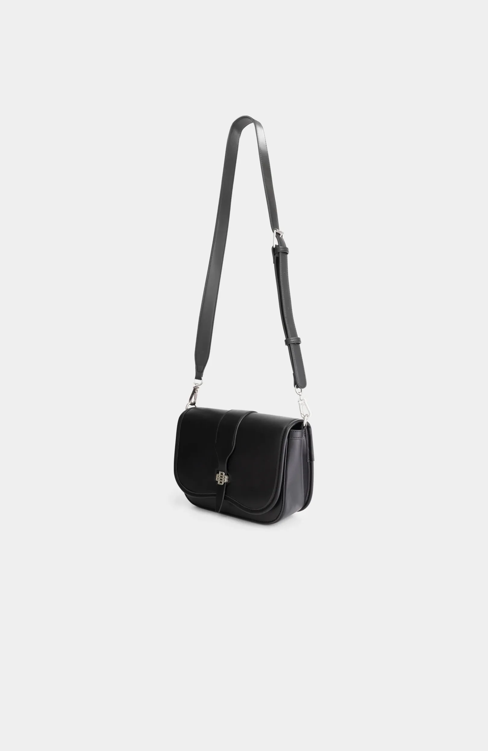 MONOGRAM SHOULDERBAG | Zwart