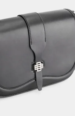 MONOGRAM SHOULDERBAG | Zwart