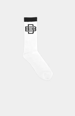 MONOGRAM SOKKEN | Wit