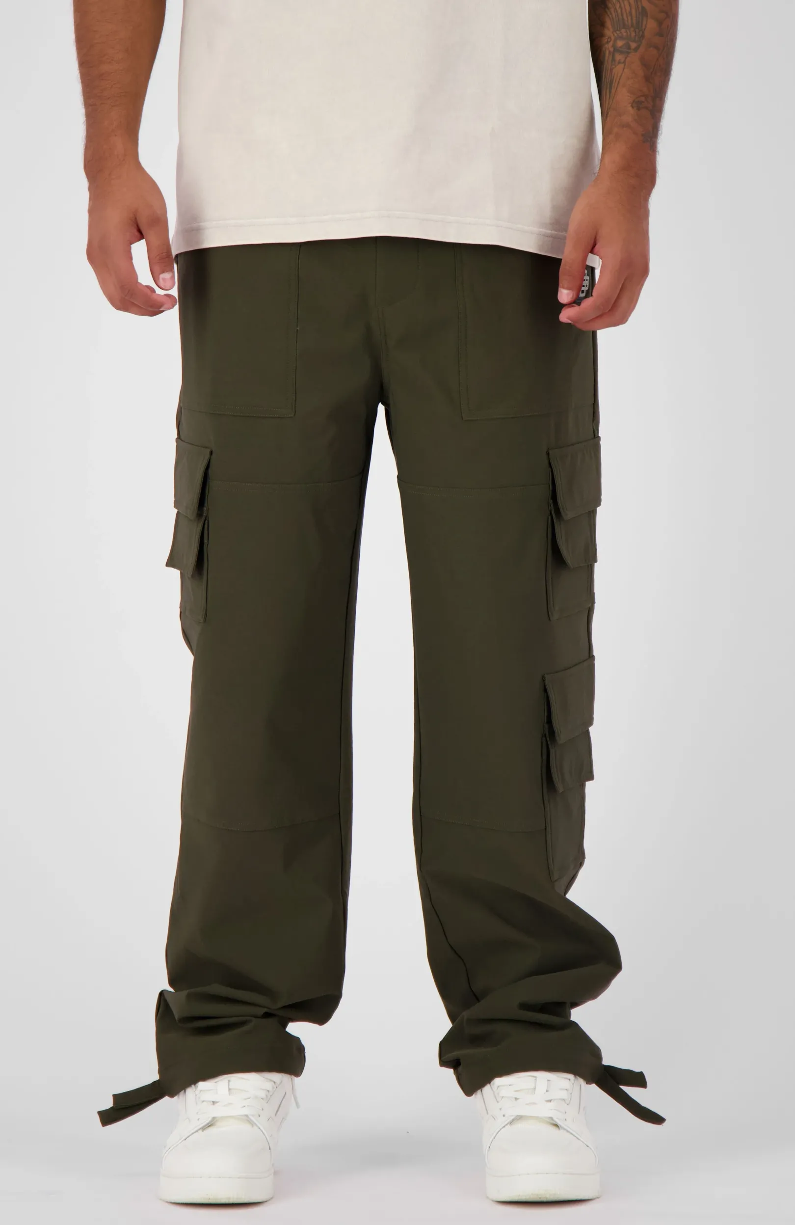 MONOGRAM TECH CARGO broek | Mosgroen