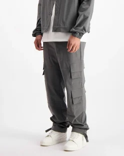 MONOGRAM TECH CARGO broek | Charcoal