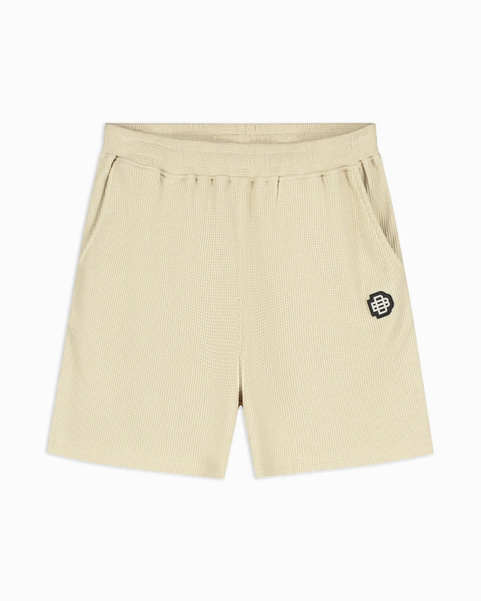 MONOGRAM WAFFLE SHIRT SET | Beige