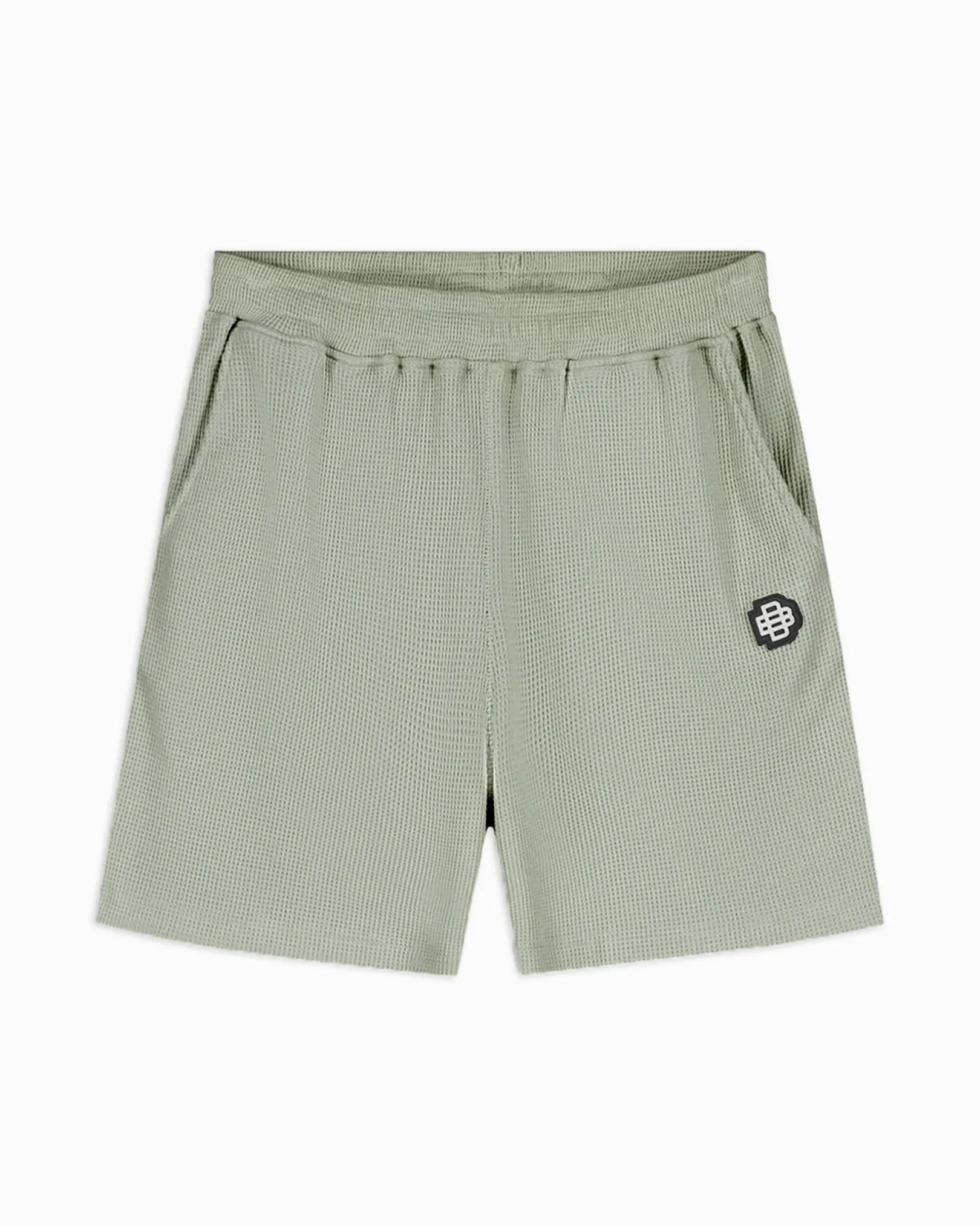 MONOGRAM WAFFLE SHORTS | Groen