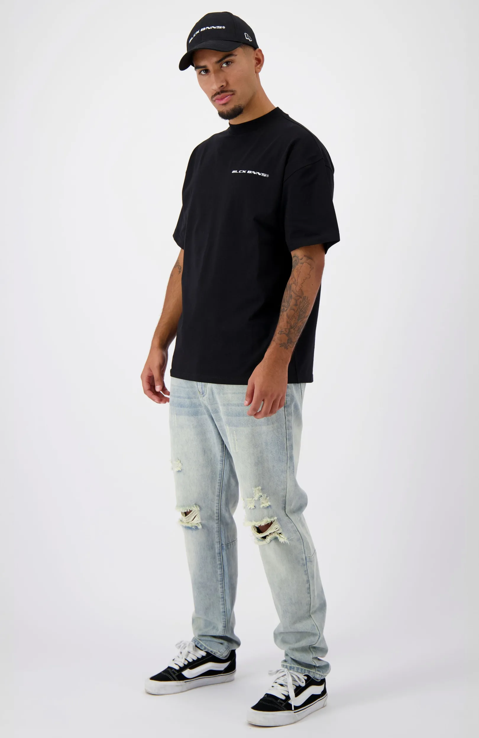 NATION T-SHIRT | Zwart