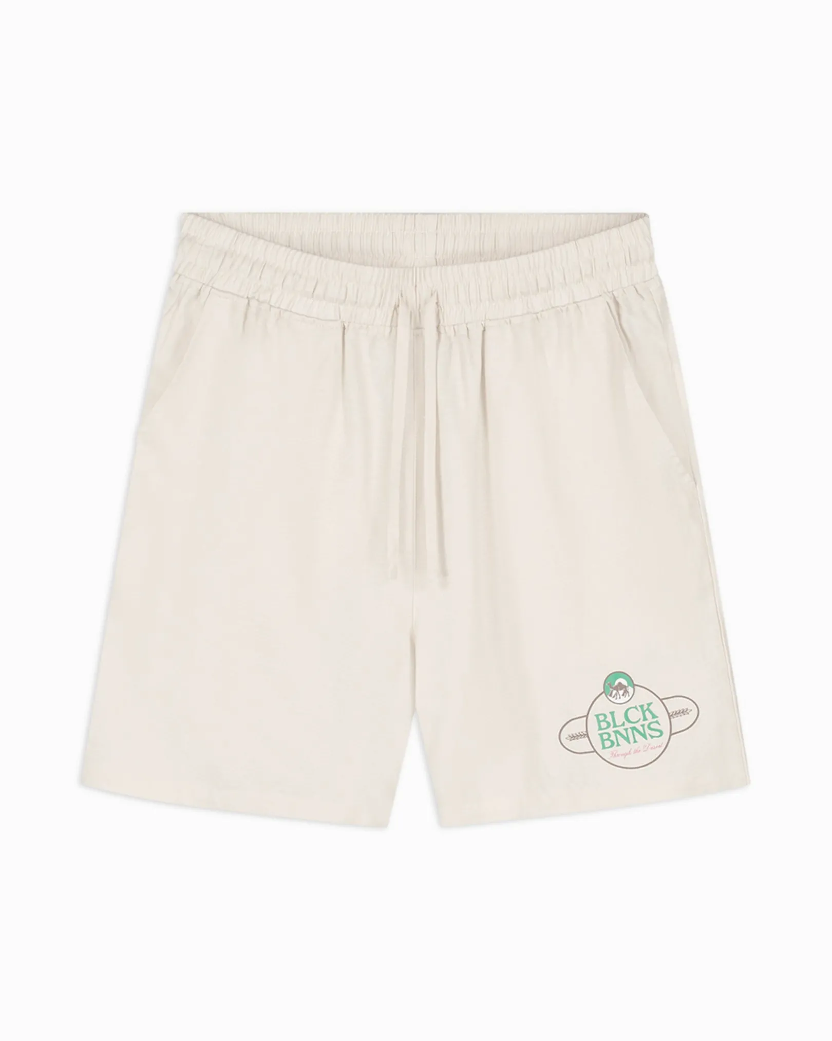 NOMAD LINNEN SHORTS | Zand
