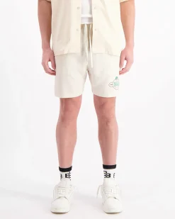 NOMAD LINNEN SHORTS | Zand