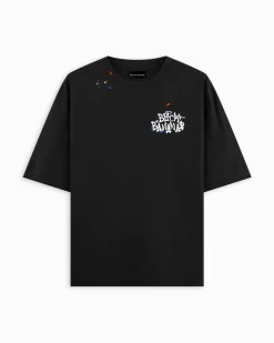 PAINTERS T-SHIRT | Zwart