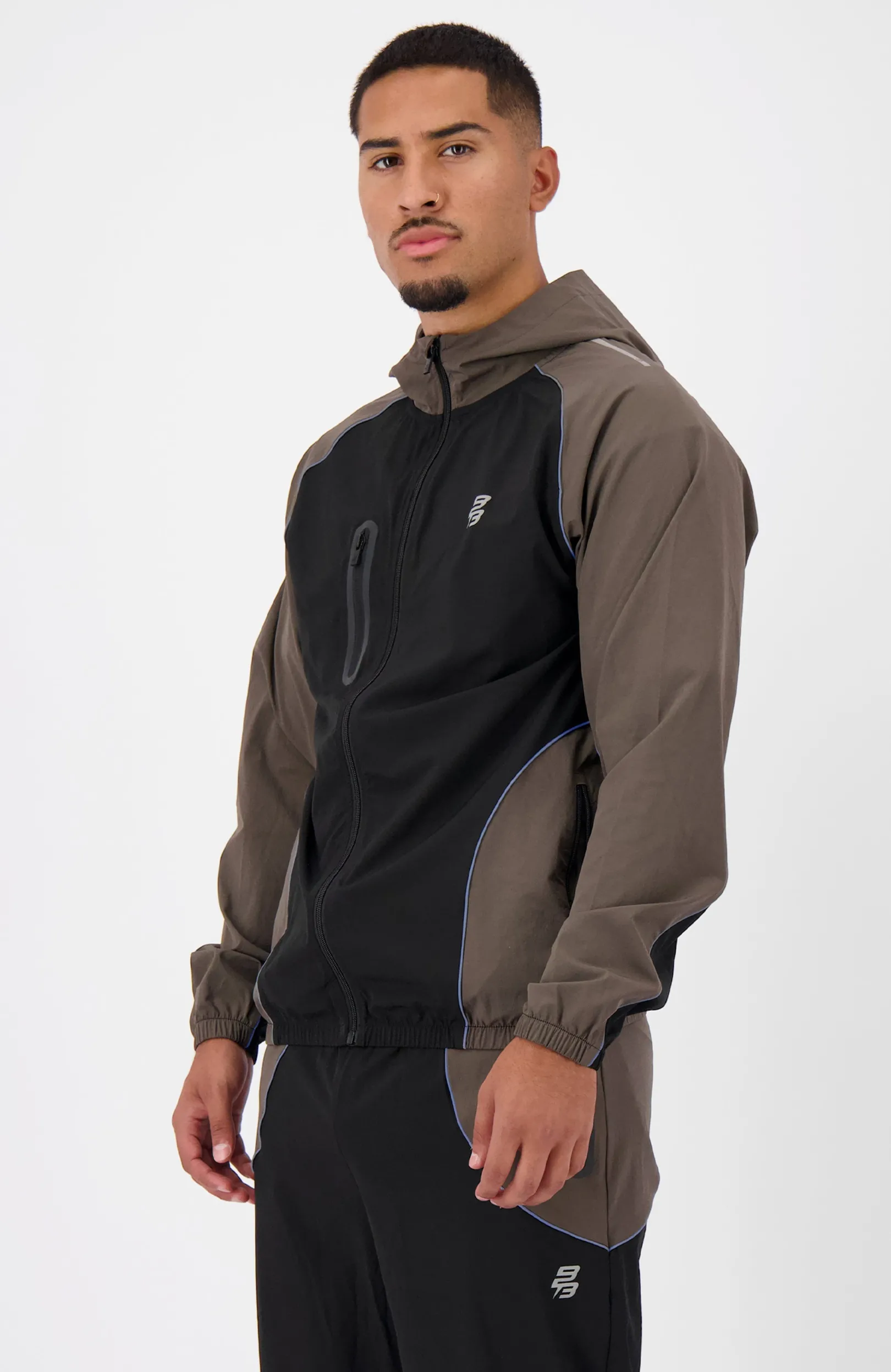 RFLCT TRACKTOP | Zwart