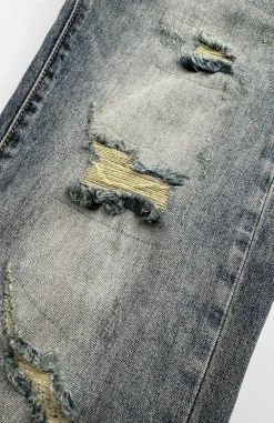 SLANK DENIM | Blauw