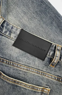 SLANK DENIM | Blauw