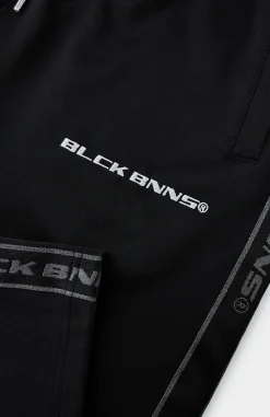 TAPED INITIAL TRACKPANTS | Zwart