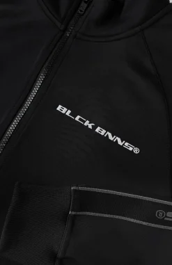 TAPED INITIAL TRACKTOP | Zwart