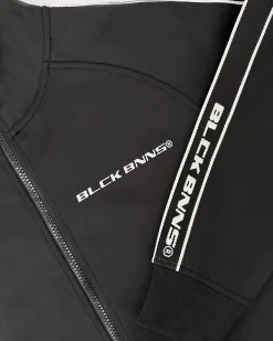 TAPED TRACKTOP | Zwart
