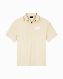 TERRY LOUNGE POLO | Zand