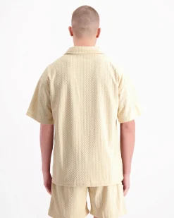 TERRY LOUNGE POLO | Zand