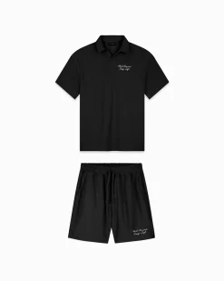 TERRY LOUNGE SET | Zwart