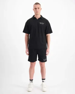 TERRY LOUNGE SHORTS | Zwart