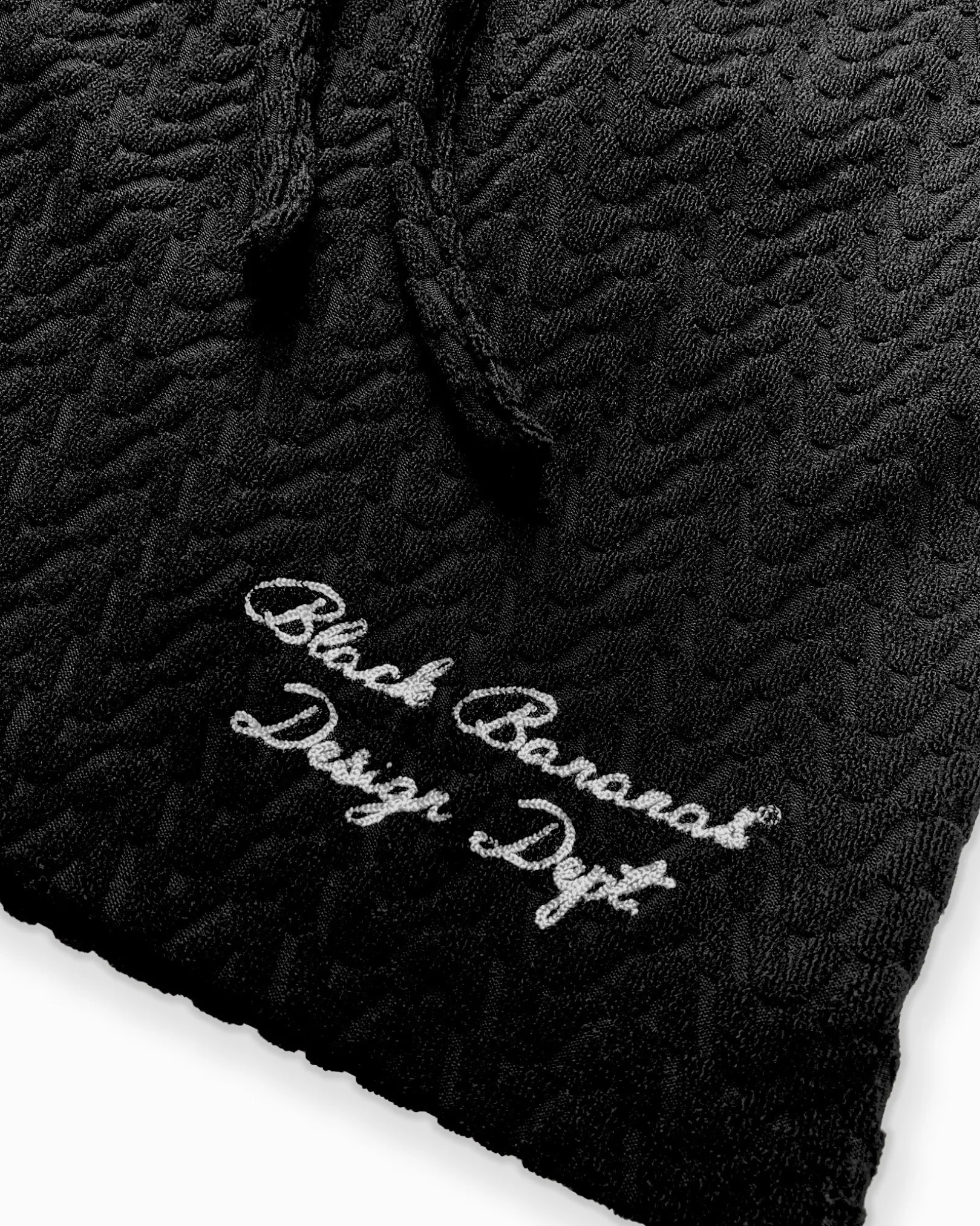 TERRY LOUNGE SHORTS | Zwart