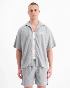 TERRY RESORT SHIRT Grijs