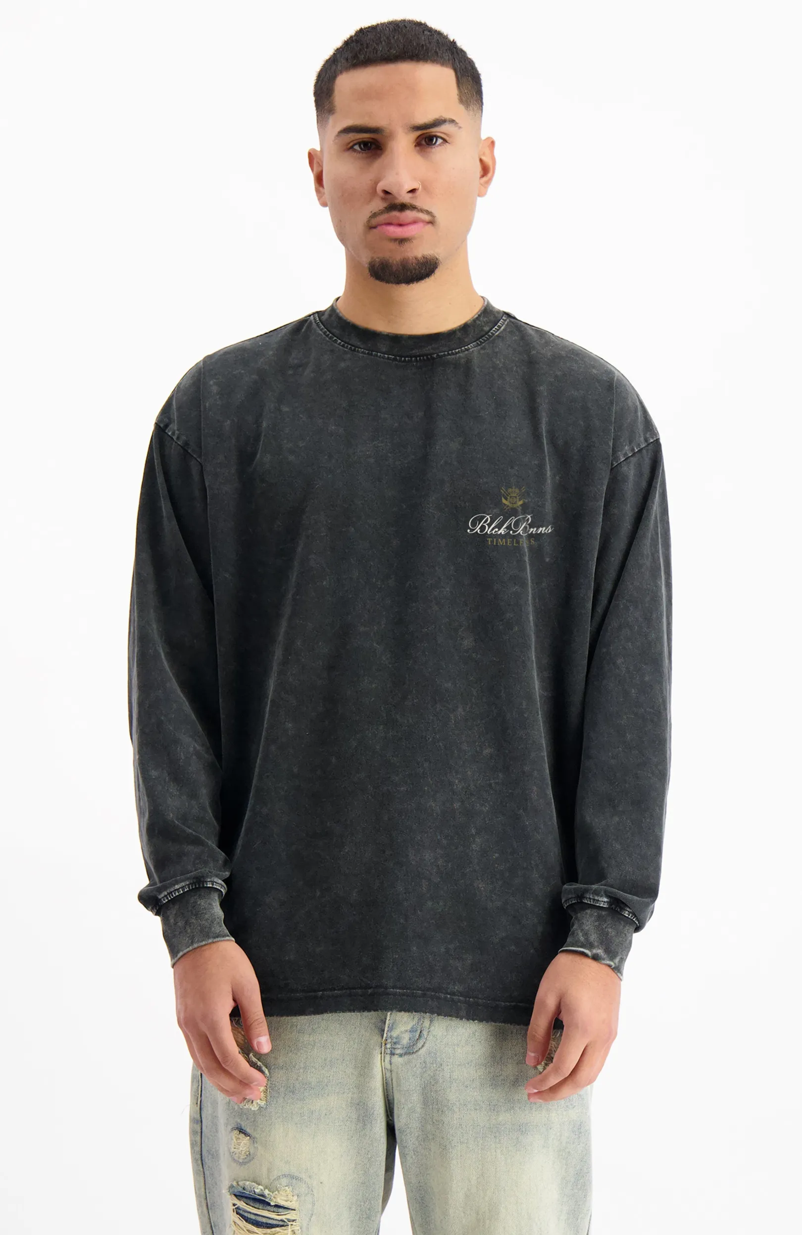 TIJDLOOS LONGSLEEVE | Zwart