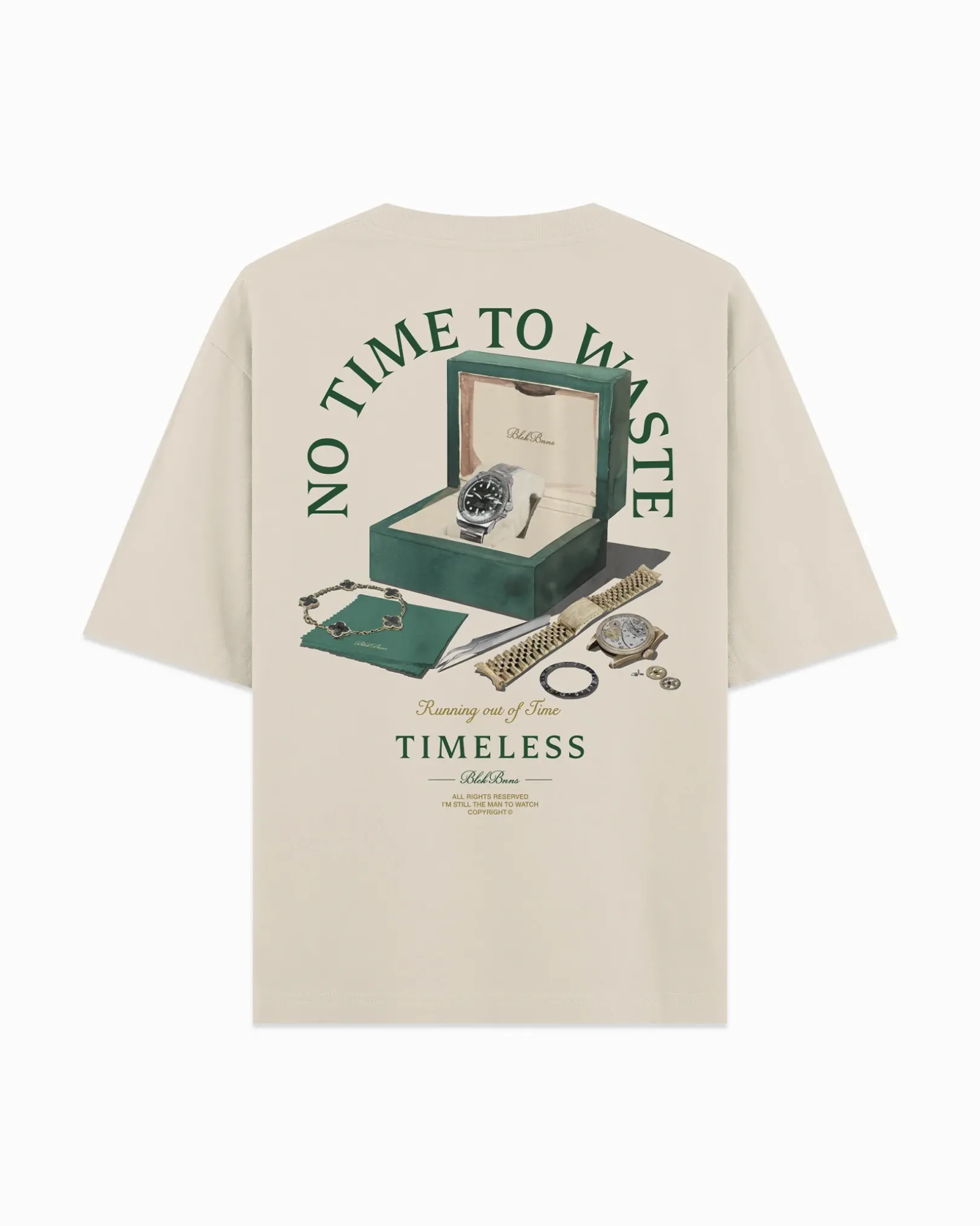 WATCHMAKER TAFEL T-SHIRT | Zand